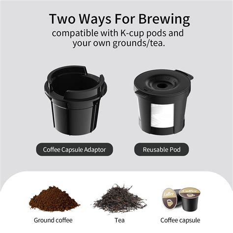 Buy VIMUKUN Single Serve Coffee Maker Compatible With K Cup Pod