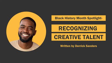 Black History Month Spotlight Recognizing Creative Talent Laptrinhx