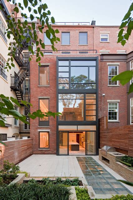 Greenwich Village Townhouse Contempor Neo Fachada Nueva York De