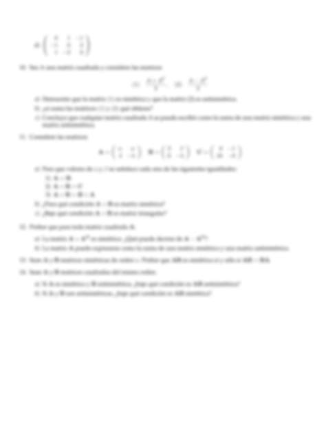 SOLUTION Taller de matrices Álgebra lineal Studypool