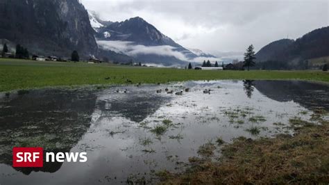 Viel Regen und Schnee Ist der angekündigte Regen nur ein Tropfen auf