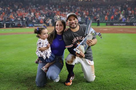 Jose Altuve & His Wife Are Raising a Young Daughter