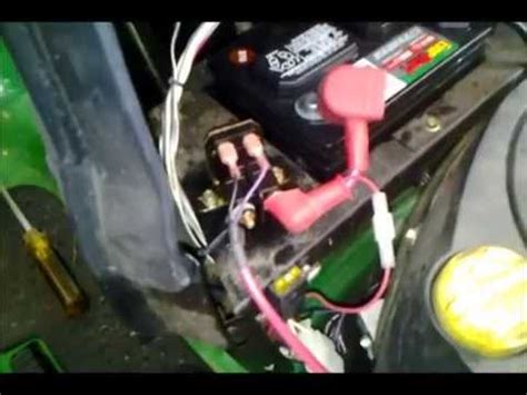 John Deere Starter Solenoid Wiring Diagram