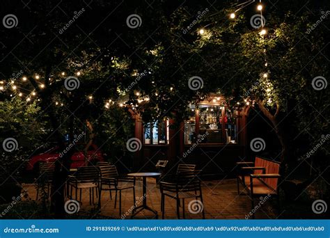 Medieval Town Hall Square in the Old Town at Night. Lviv. Ukraine Stock ...