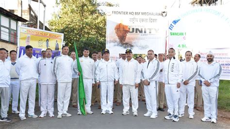 67 Bn Crpf Organises Run For Unity And Unity Chain On Sardar