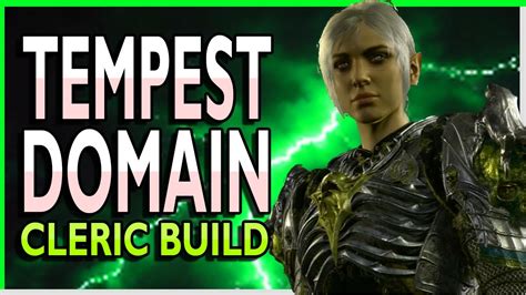 Tempest Domain Cleric Is A Pure Power Build Baldur S Gate Youtube