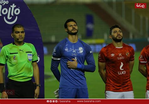 مشاهد من تعادل الأهلي سلبيًا أمام المقاولون العرب بالدوري صور موقع