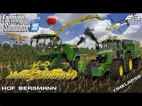 Harvesting CORN SILAGE With MrsTheCamPeR Hof Bergmann Farming