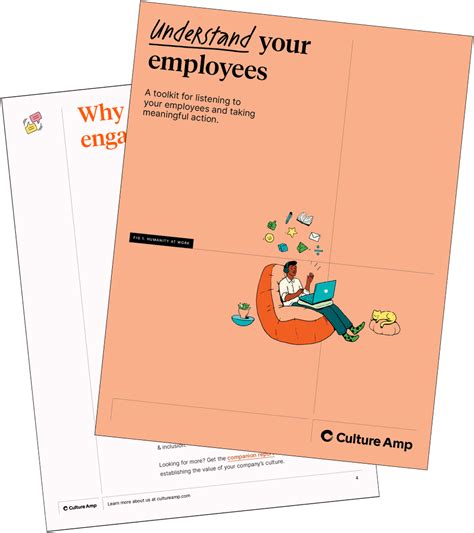 Employee Engagement Toolkit Culture Amp