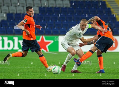 Istanbul Turkiye October Lucas Biglia Of Basaksehir Fk During