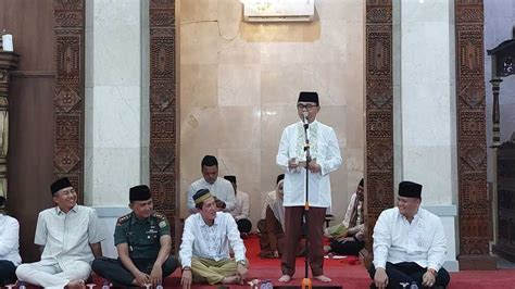 Pj Bupati Banyuasin Buka Safari Ramadan Dan Tarawih Keliling