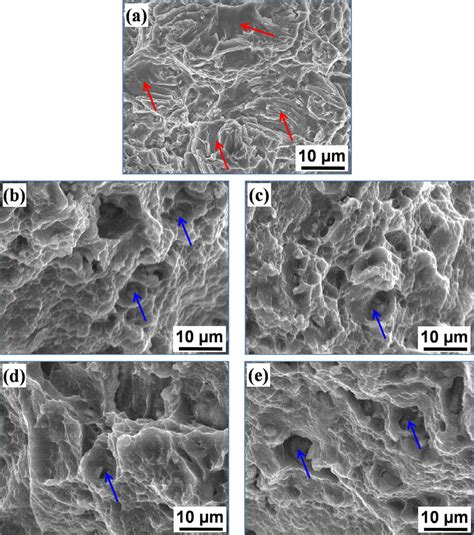 Fracture Morphologies Of A As Extruded And As Ecaped Alloys For