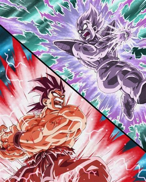 DB World España KameHameHa on Instagram Goku Kaioken vs Vegeta