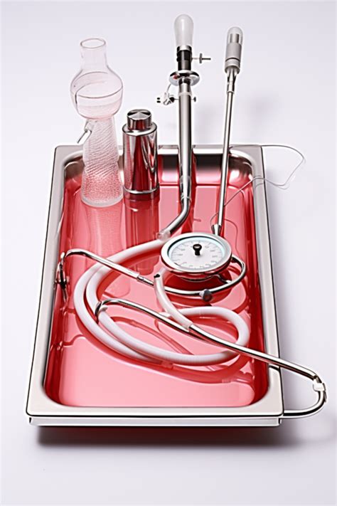 Stethoscope And Syringe On Tray Background Wallpaper Image For Free