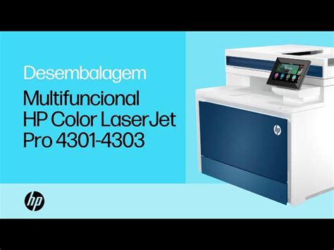 Hp Color Laserjet Pro Mfp 4301 4302 4303 Configuração Da Impressora Suporte Hp®