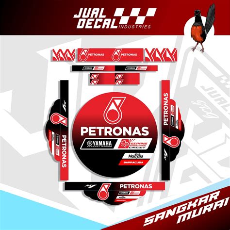 Jual Stiker Decal Tebok Murai Batu PETRONAS Variasi Sangkar Kandang