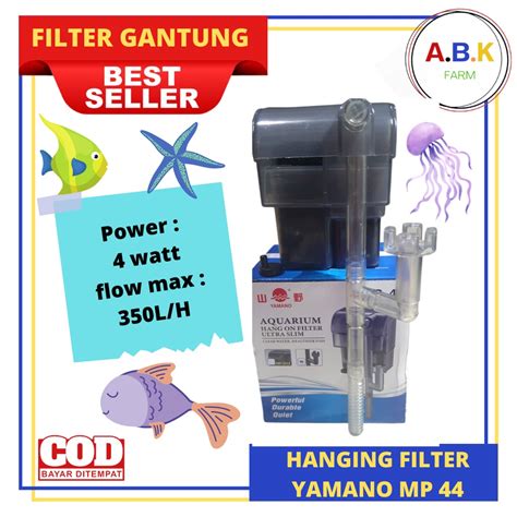 Jual Filter Gantung Aquarium Aquascape Hang On Hanging Filter Yamano MP