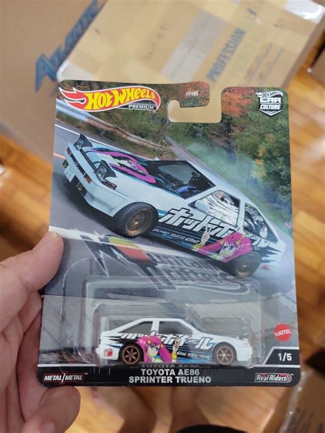 AE86 Hotwheel Premium Hobbies Toys Toys Games On Carousell