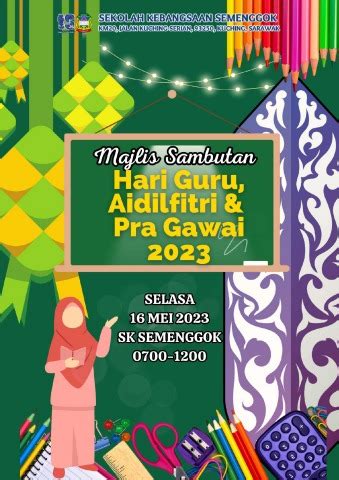 Buku Program Sambutan Hari Guru Selasa Mei Ctroshilaroslan