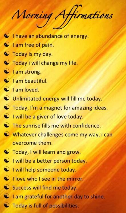 101 Good Morning Positive Affirmations To Start The Day Affirmations Morning Affirmations