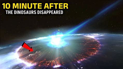 What Happened In The First Minutes After The Dinosaurs Disappeared Youtube