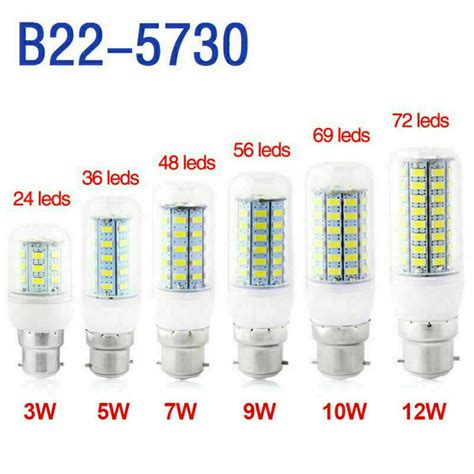 4X E27 B22 E14 GU10 G9 LED Birne Mais Licht Leuchtmittel Lampe Warmweiß