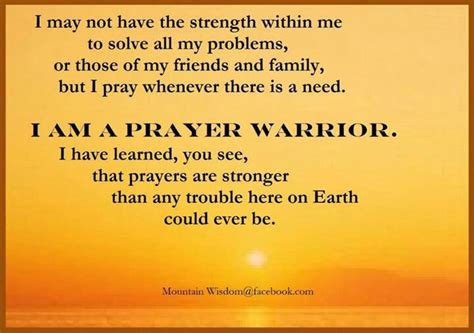 Prayer Warrior Quotes Banner. QuotesGram