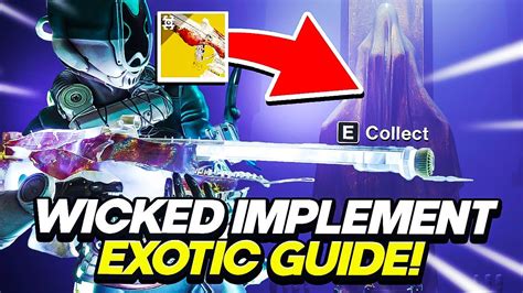 Wicked Implement Guide Secret Exotic Quest Destiny 2 Season Of The