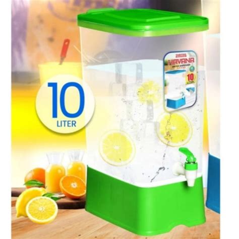 Jual Toples Air Kran Liter Toples Es Buah Toples Dispenser Kran