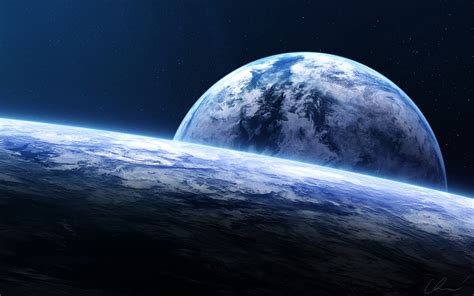 Earth Horizon Spacescape Wallpapers | HD Wallpapers