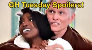 General Hospital Spoilers Tuesday October Cyrus Takes Trina