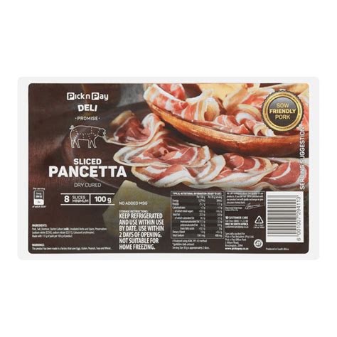 Pnp Pancetta 100g Pnp