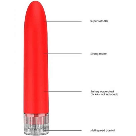 MINI VIBRO ROUGE MULTI VITESSE Boutique Démonia