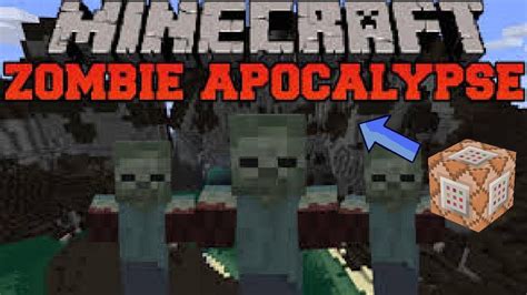 Minecraft Pe Jak Vyrobit Jednodu E Minihru Zombie Apokalypsa Command