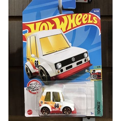 Hot Wheels Tooned Volkswagen Golf MK1 Shopee Brasil