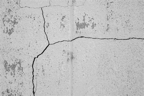 Close-up of Cracked concrete wall texture, Cement background not ...