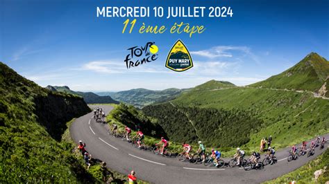 Le Tour De France Sur Le Grand Site Du Puy Mary Tape Evaux Les