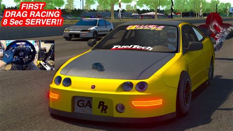 MONSTER 963hp Honda CRX DRAG Spec In FIRST Drag Racing SERVER W