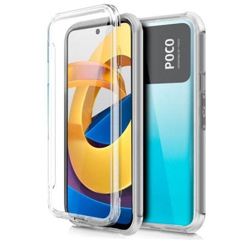 Cool Funda Silicona 3D Frontal Trasera Transparente Para Xiaomi Poco M4