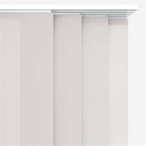 Deluxe Plain Pebble Grey Panel Blind