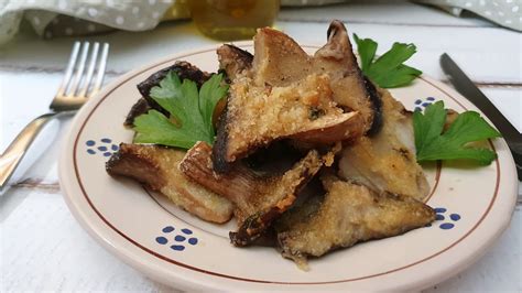 Funghi Cardoncelli Gratinati Rosly A Passion For Pastry