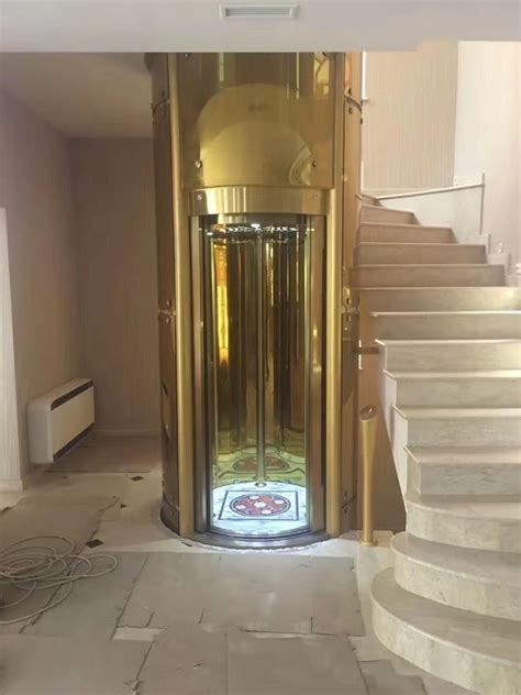 Fuji Brand Panoramic Lift View Elevator Residential Kg Mr Round