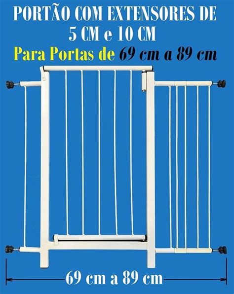 Port O Grade Prote O Porta Cachorro Pets C Es Cm A Cm R