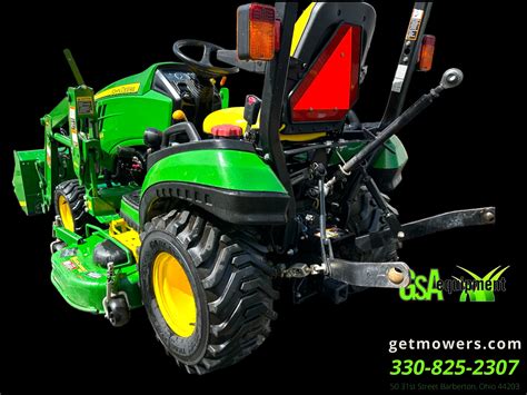 60 John Deere 1026r Compact Utility Tractor Wloader 25hp Diesel 4x4 Lawn Mowers For Sale