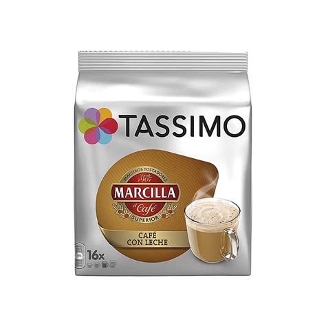 Buy Tassimo S Marcilla Coffee Con Leche With Milk X1 Pack 16