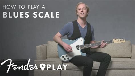 How To Play A Blues Scale Minor Guitar Scales Fender Play Youtube