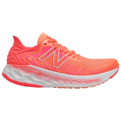 New Balance Fresh Foam 1080 V11 Womens Running Shoes Citrus Punch Vivid Coral