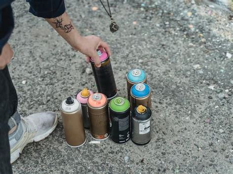 spray enamel  spray paint     difference