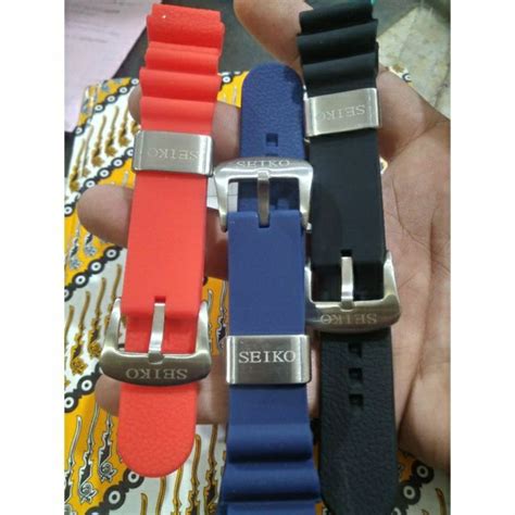 Jual Tali Atau Strap Jam Tangan Silicone Rubber SEIKO Diver Prospex