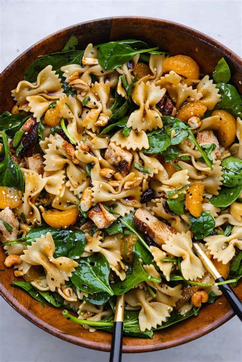 Teriyaki Spinach Pasta Salad | The Recipe Critic - Alloastuces